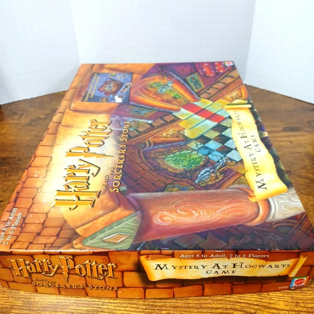Harry Potter Sorcerers Stone Mystery At Hogwarts Game by Mattel, COMPLETE - Picture 7 of 7